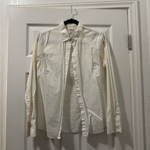 J.Crew Haberdashery White button down shirt.